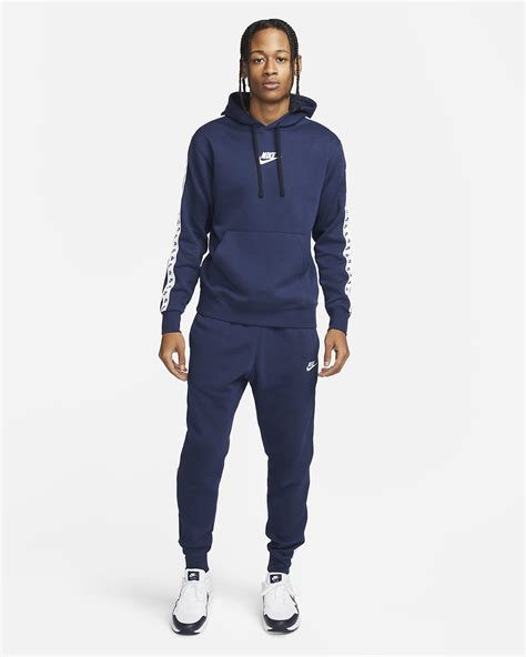 nike sportswear sport essential fleece-trainingsanzug mit kapuze für herren|Nike Sportswear Sport Essentials Fleece.